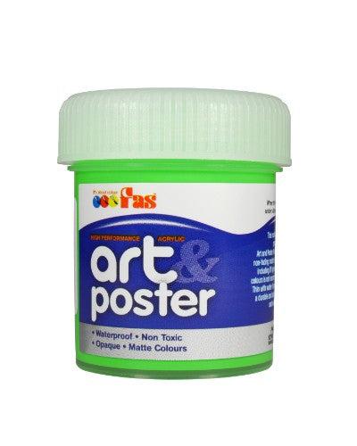 Poster Paint - Fas A&amp;P 60ml Fluo Green