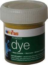 Fas Liquid Dye 50ml in rich ochre, perfect for fabric dyeing and artistic projects.