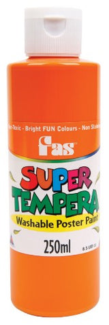 Fas Super Tempera 250ml Orange