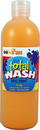 Washable Paint - Fas Total Wash 500ml Warm Yellow