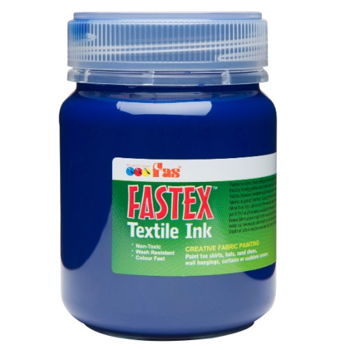 Heat Set Ink - Fas Textile Ink 250ml Blue