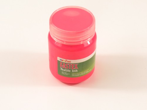 Heat Set Ink - Fas Textile Ink 250ml Fluo Red