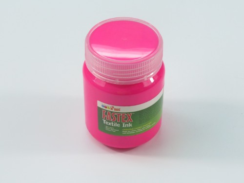 Heat Set Ink - Fas Textile Ink 250ml Fluo Pink