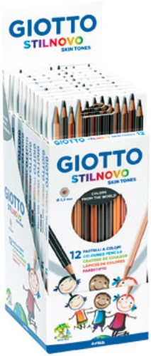 Artist Pencils - Giotto Stilnovo Pencils Skin Tones Set12