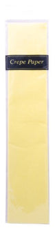 Crepe Paper Yellow (50cm X 2m)