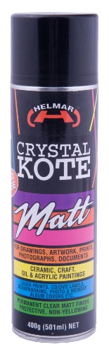 Acrylic Paint - Helmar Crystal Kote Matt 400g