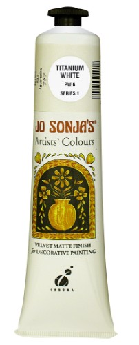 Acrylic Paint - Jo Sonja's 75ml Titanium White