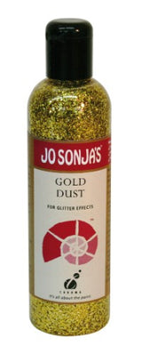 Acrylic Paint - Jo Sonja's Gold Dust Medium Glitter Gel 250ml