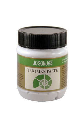 Jo Sonja's Texture Paste 250ml for creating textured effects in art projects, seamless with acrylics for depth and dimension.