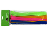 Craft - Pipe Cleaners Assorted Colour 30cm 100pc