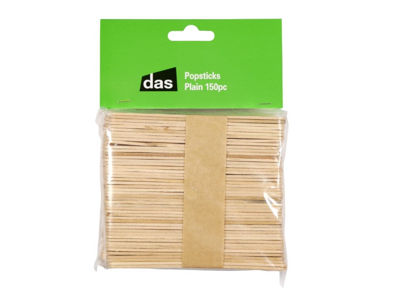 Craft - Popsticks Plain 150pc