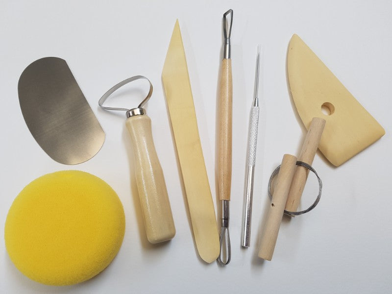 Pottery Tools Kit 8pce