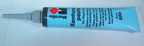 Hobbyglas O/Line Paste Grey 20ml: versatile art paste for mixed media, decoupage, and crafts, quick-drying, non-toxic, and easy to use.