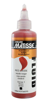 Acrylic Paint - Matisse Fluid 135ml Red Oxide