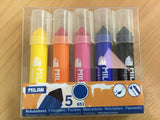 Felt Pens - Milan Fibrepens Megacolour Set Of 5