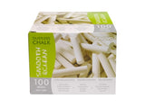 Artist Chalk - 100pcs Dustless Chalk White