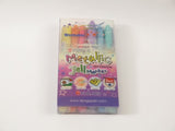 Pen - Metallic Jell Marker Set Of 6