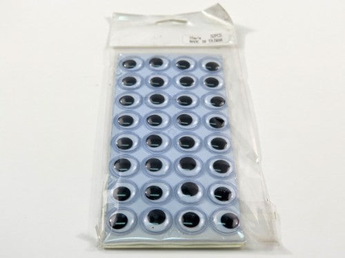 Craft - Sticky Moving Eyes 15mm X 32pc