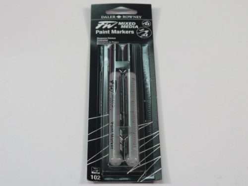 Daler Rowney -Fw Mixed Media Marker Set Hard Point 1mm