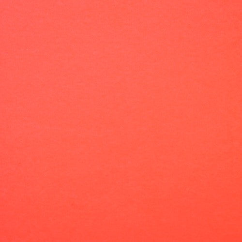 Pack of 10 vibrant red fluorescent showcards, ideal for creative projects, signage, and decorations.