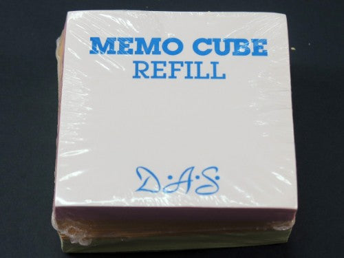 Eco-friendly memo cube refill sheets for capturing thoughts and reminders, perfect for productivity and organization.