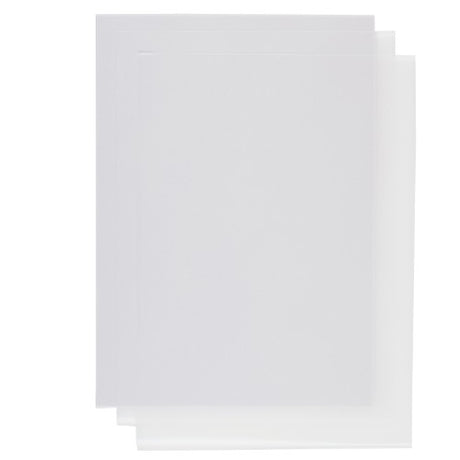 A3 Plain Tracing Paper 90gsm, 50 sheets ideal for sketching and drafting, offers excellent transparency and smooth finish.