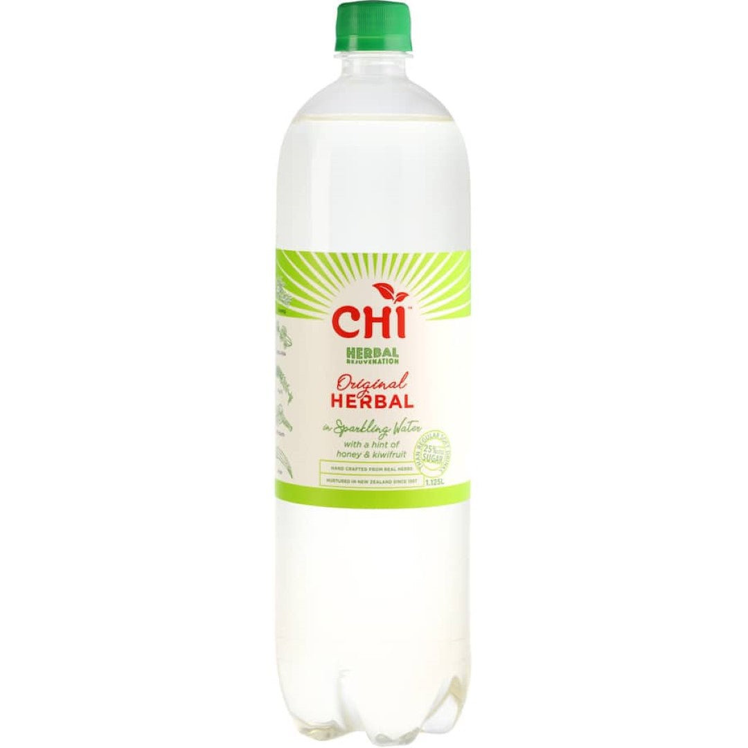 Chi Sparkling Water Herbal Original 1.125L