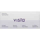 Vista Sparkling Water Passionfruit 330ml cans 8pack