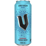 V Blue Energy Drink Sugar Free Single can 500mL