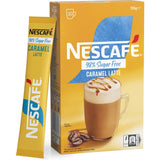Nescafé Coffee Sachets 98% Sugar Free Caramel Latte 10pack 135g
