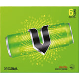 V Green Energy Drink  330ml cans 6pack