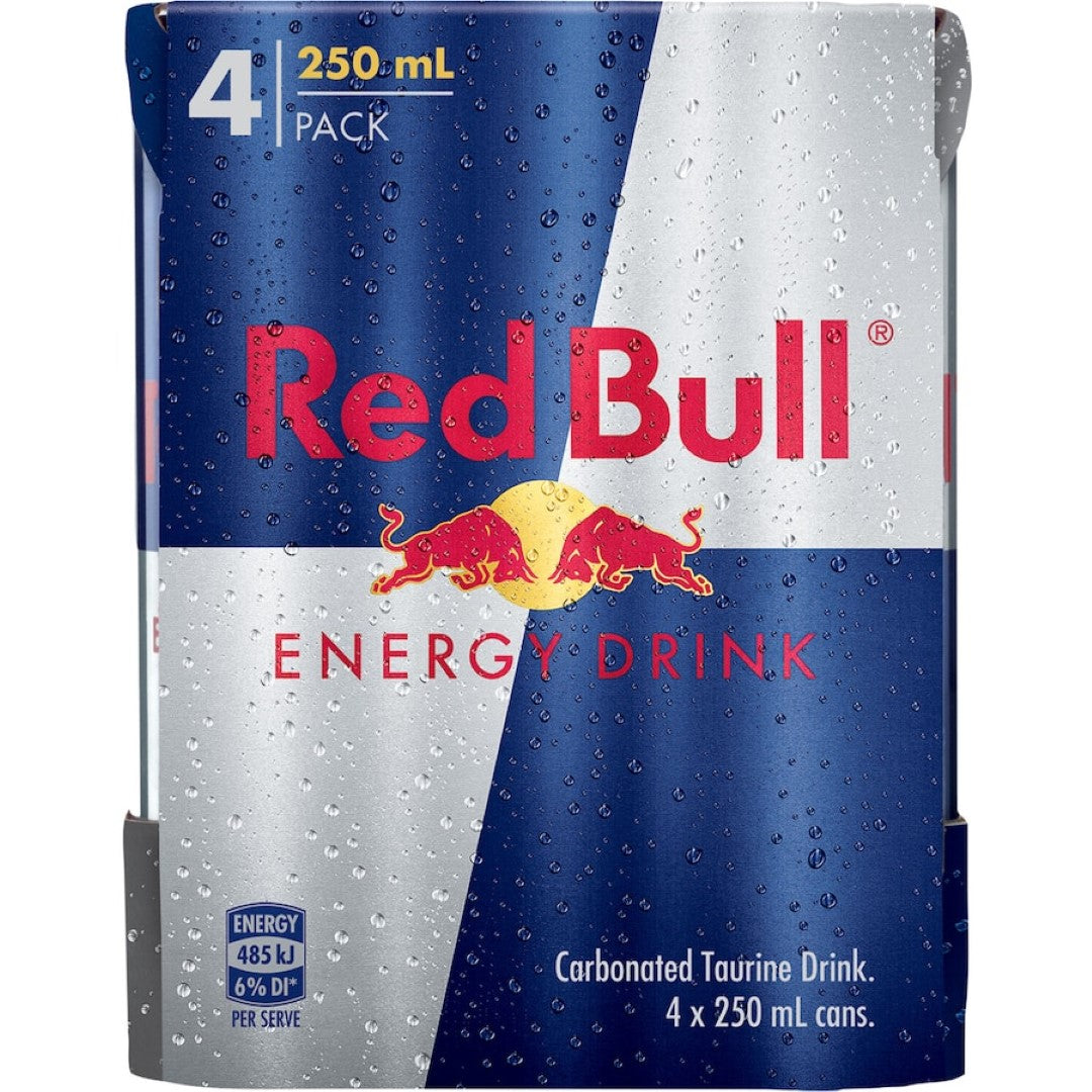 Red Bull Energy Drink  250ml cans 4pack