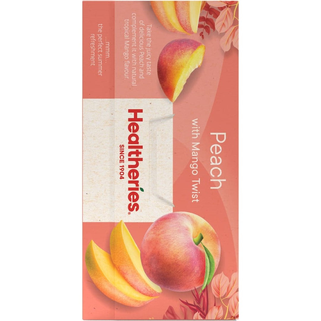 Healtheries Fruit Tea Peach & Mango Bags 20pack
