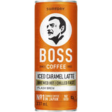 Boss Iced Coffee Caramel Latte Can 237mL