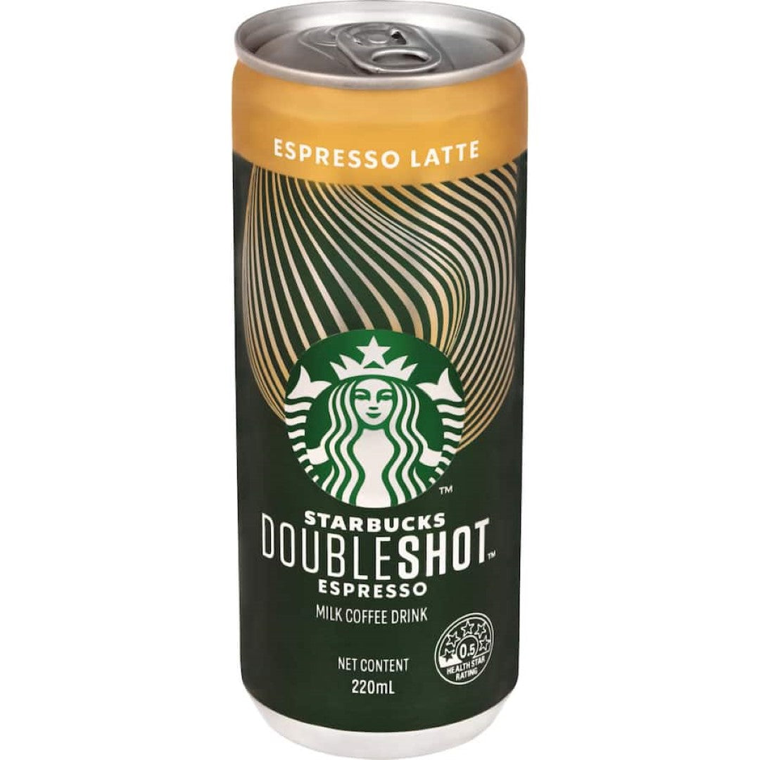 Starbucks Iced Coffee Double Shot Espresso Latté Can 220mL