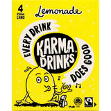 Karma Drinks Lemonade Lemmy Organic 250ml cans 4pack