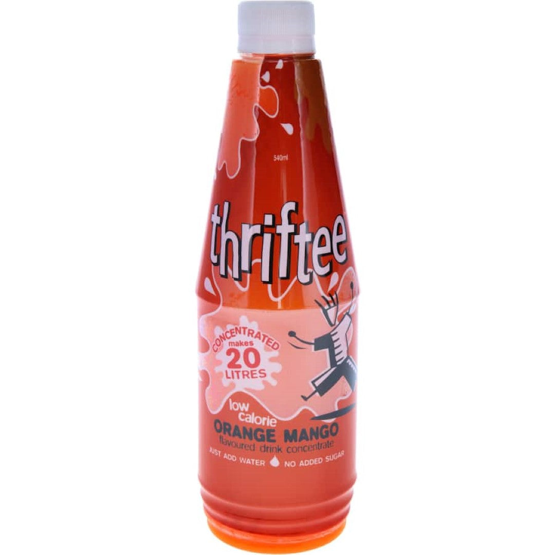 Thriftee Concentrate Orange & Mango Cordial 540mL