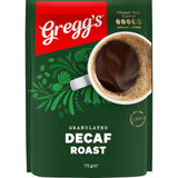 Greggs Granulated Instant Coffee Decaf Roast Refill 75g