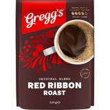 Greggs Powdered Instant Coffee Red Ribbon Roast Refill 100g
