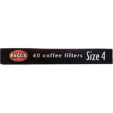 Faggs Coffee Filters 1x4