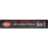 Faggs Coffee Filters 1x2