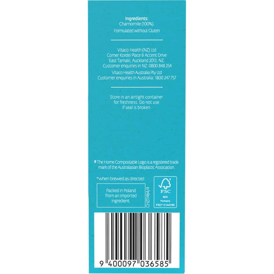 Healtheries Herbal Tea Chamomile Bags 20pack