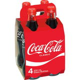 Coca Cola Soft Drink  330ml bottles 4pack