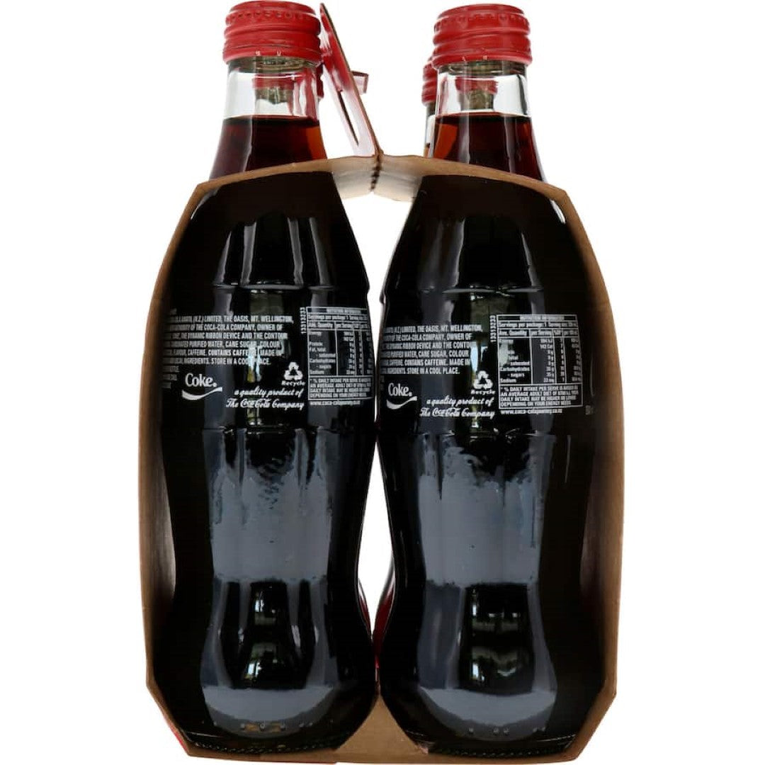 Coca Cola Soft Drink  330ml bottles 4pack