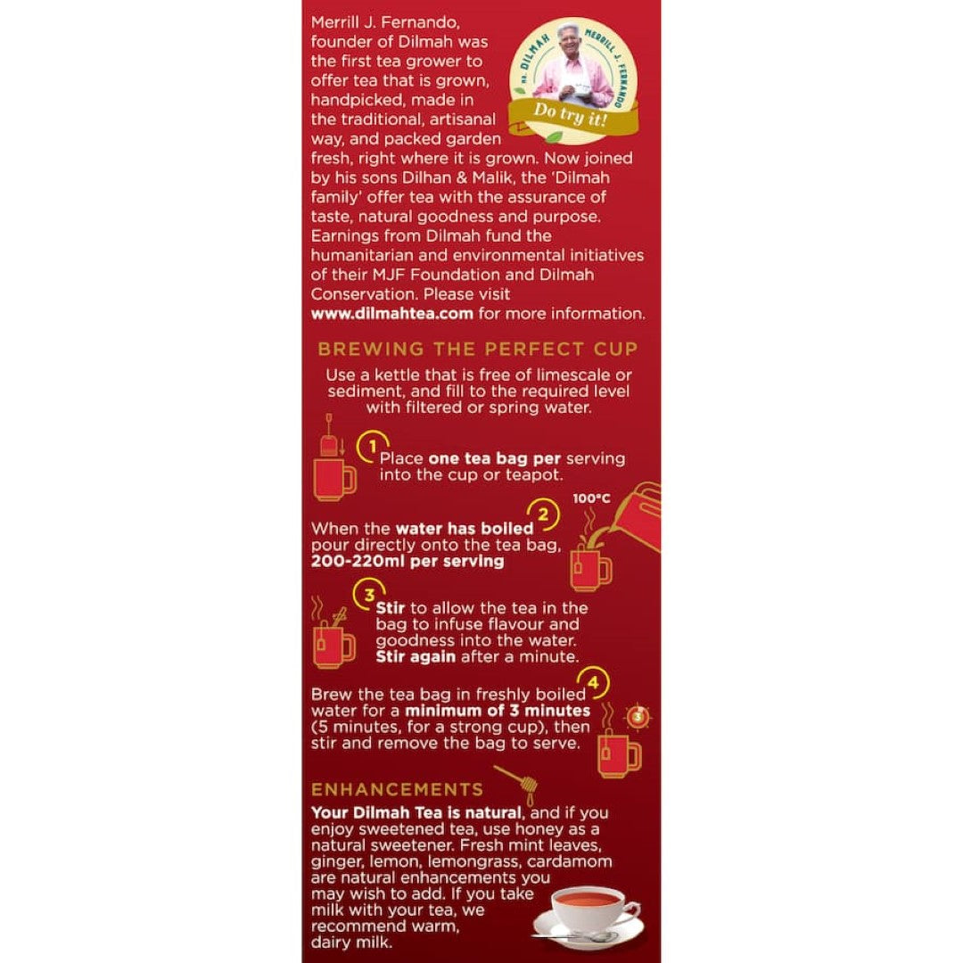 Dilmah Tea Decaf English Breakfast