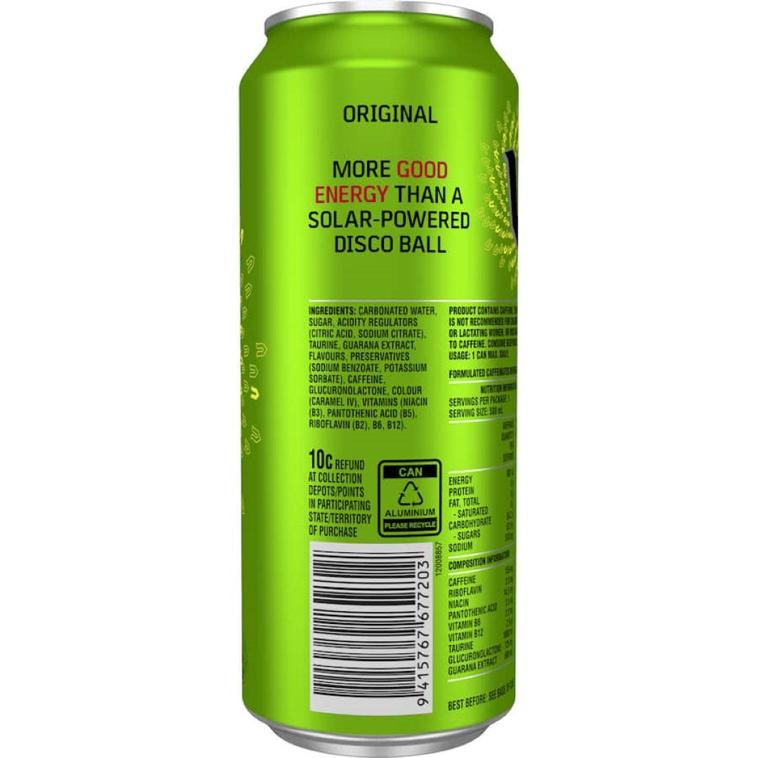 V Vitalise Energy Drink  Single can 500mL