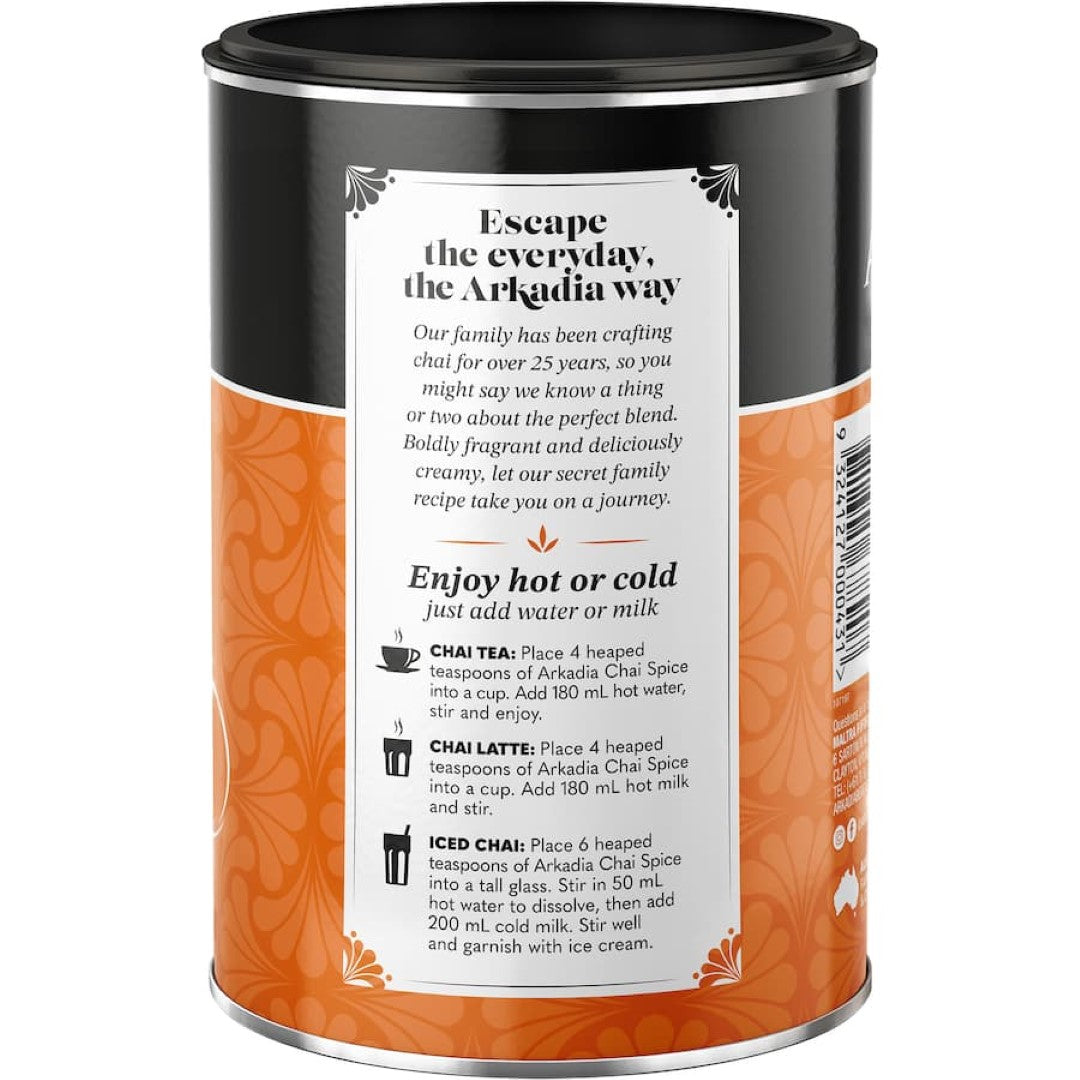 Arkadia Chai Tea Spice 240g