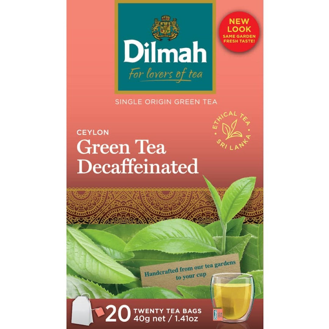 Dilmah Green Tea Natural Decaf