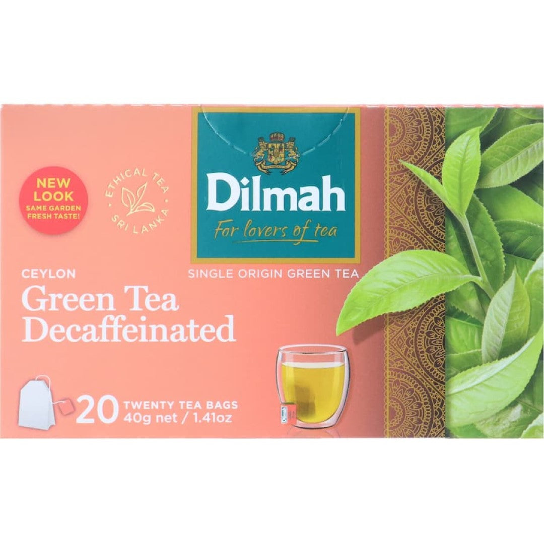Dilmah Green Tea Natural Decaf