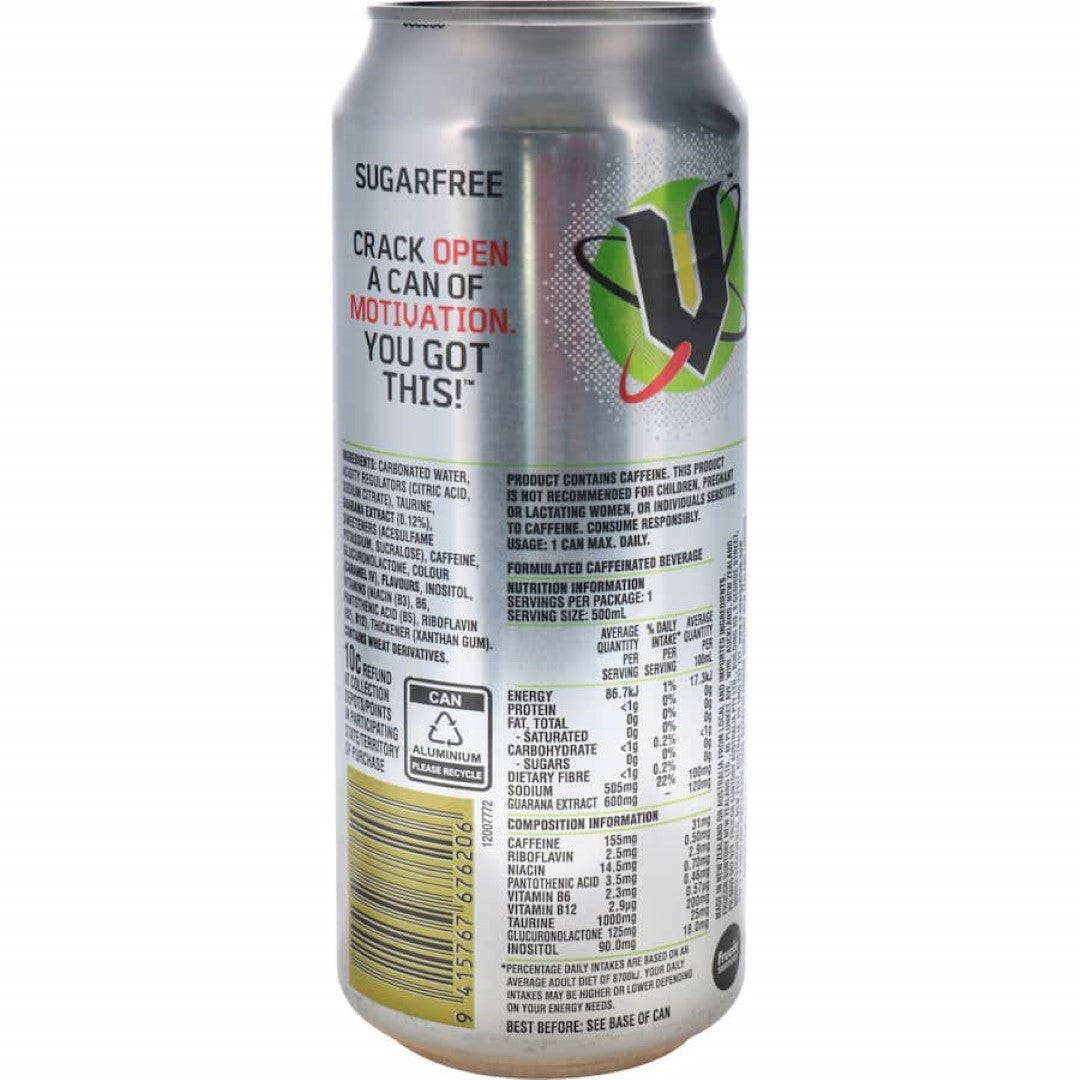 V Sugar Free Energy Drink  Single can 500mL